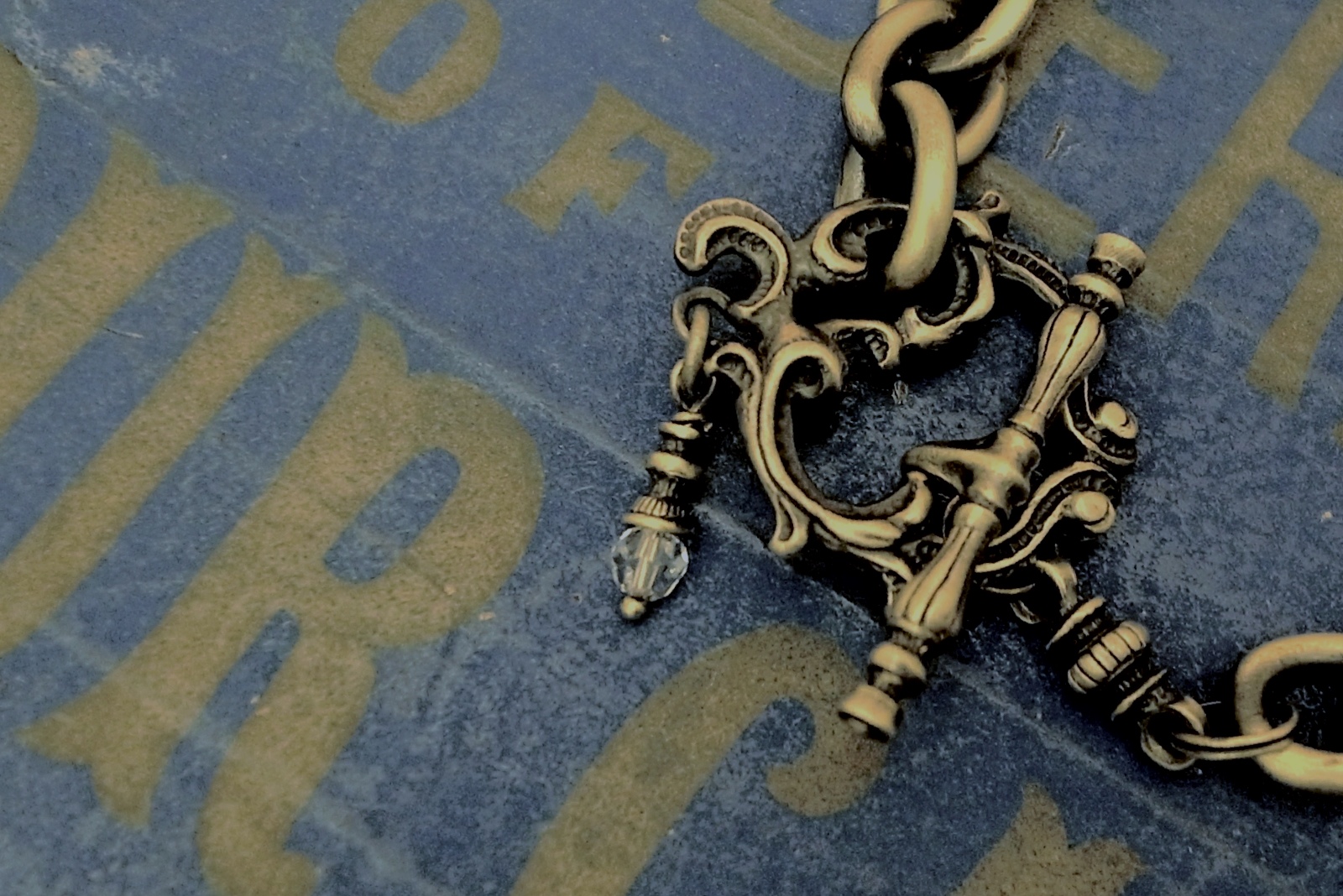 マンテルパーツ【Rococo Mantel Brass Chain Bracelet "Point"】