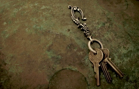 Antique Hook Keyholder