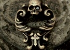 Rococo Amulet Brass Pendant
