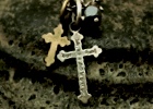 Admotition Cross Necklace